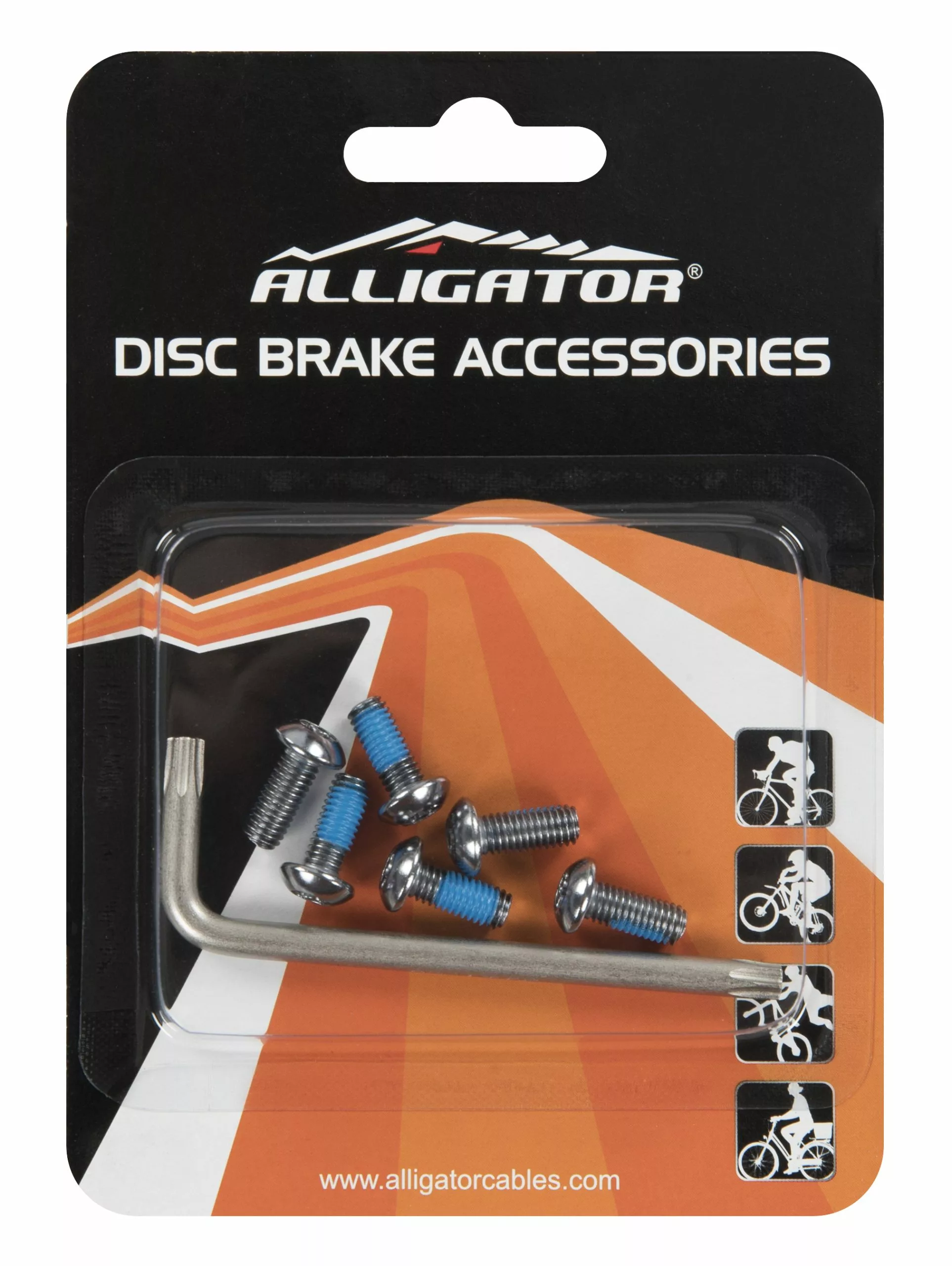 Alligator HOSE SET DIY FITTINGS Rotor Fitting Silber Rotor Torx Screw & Wrench 3 Alligator HOSE SET DIY FITTINGS Rotor Fitting Silber Rotor Torx Screw & Wrench