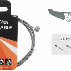 Alligator P.T.F.E COATED Shift Inner Cable 2000mm 19-strand P.T.F.E Galvanized