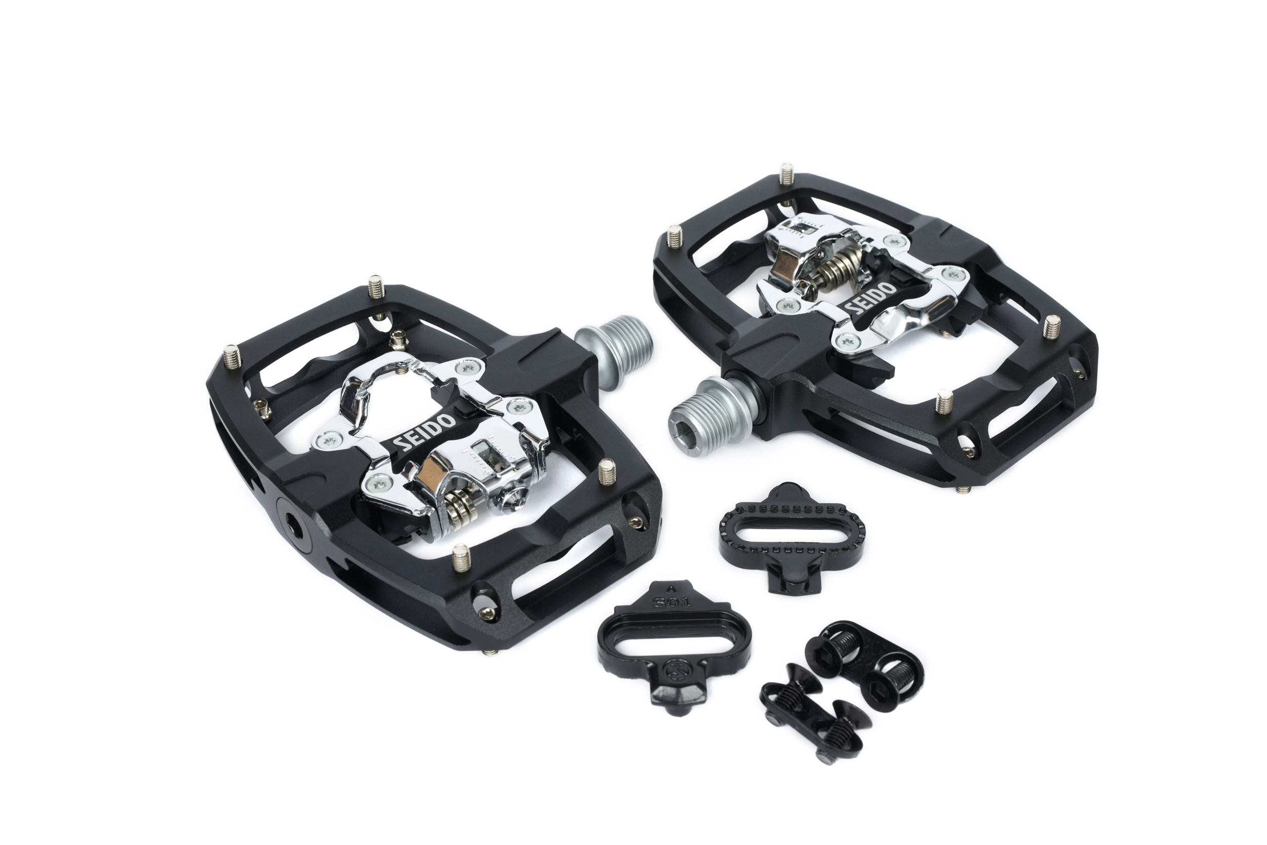 Seido ECHO Pedale Titan Aluminium 113x105mm 3 Seido ECHO Pedale Titan Aluminium 113x105mm