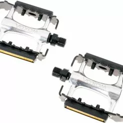 Voxom PE3 MTB Pedale Silber/schwarz