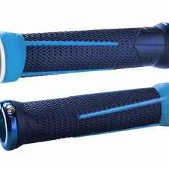 ODI AG1 LOCK-ON Griffe Blau 135mm