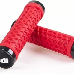 ODI VANS LOCK-ON Griffe Rot 130mm