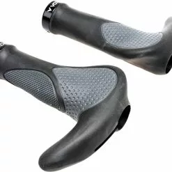 Voxom GR9 Lock On Ergo Griffe Schwarz/grau 138mm Mit Bar Ends