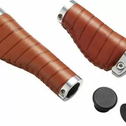 Voxom GR24 Ergo Griffe Grip Shift Lederbraun 140/105