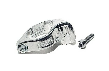 Shimano SCHELLE 98 DM.31,8MM Rahmenschelle Silber Für Anlötumwerfer 3 Shimano SCHELLE 98 DM.31,8MM Rahmenschelle Silber Für Anlötumwerfer